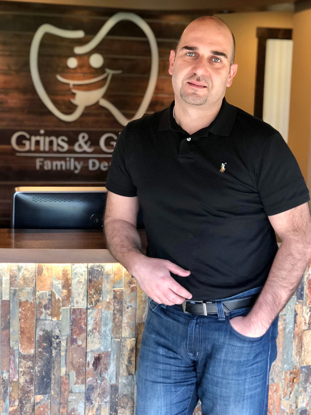 Dr. Mostafa Kabbani at Grins and Giggles Family Dentistry in Spokane Valley, WA